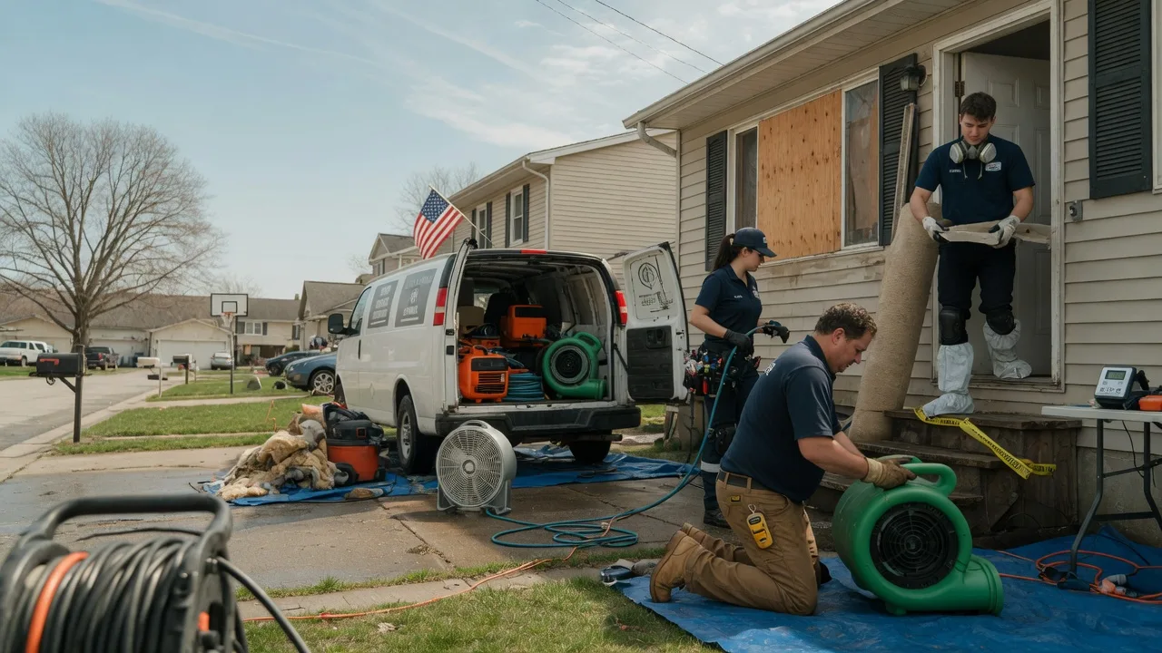 Water Damage Restoration in West Lafayette, OH near me